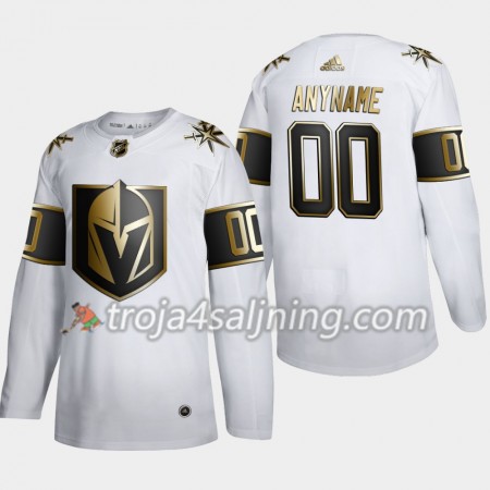Vegas Golden Knights tröja Customized 2019-2020 Adidas Golden Edition Vit Authentic - NHL Tröjor Herr